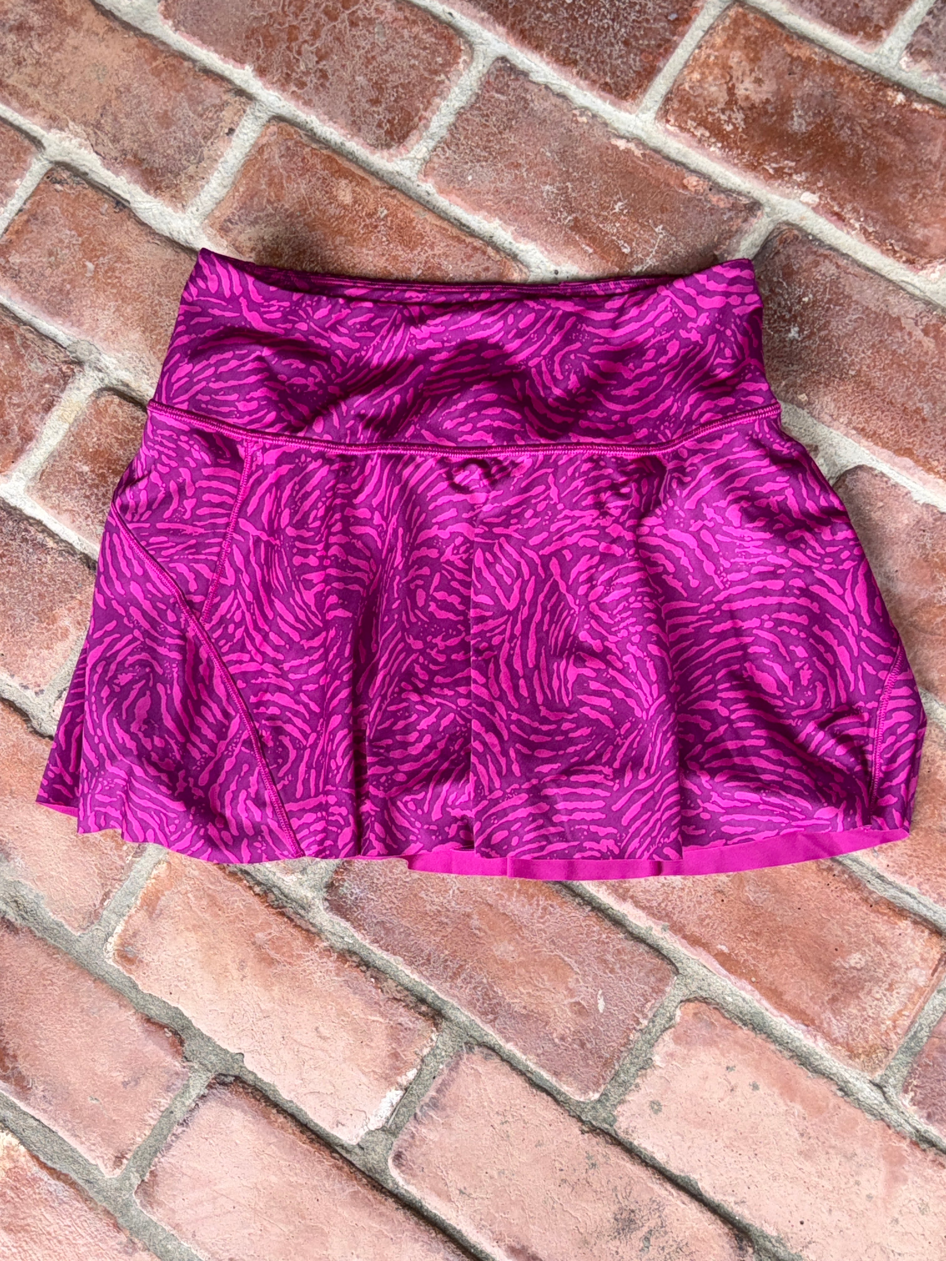 ATHLETA Match Point Tennis Skirt L (Purple)