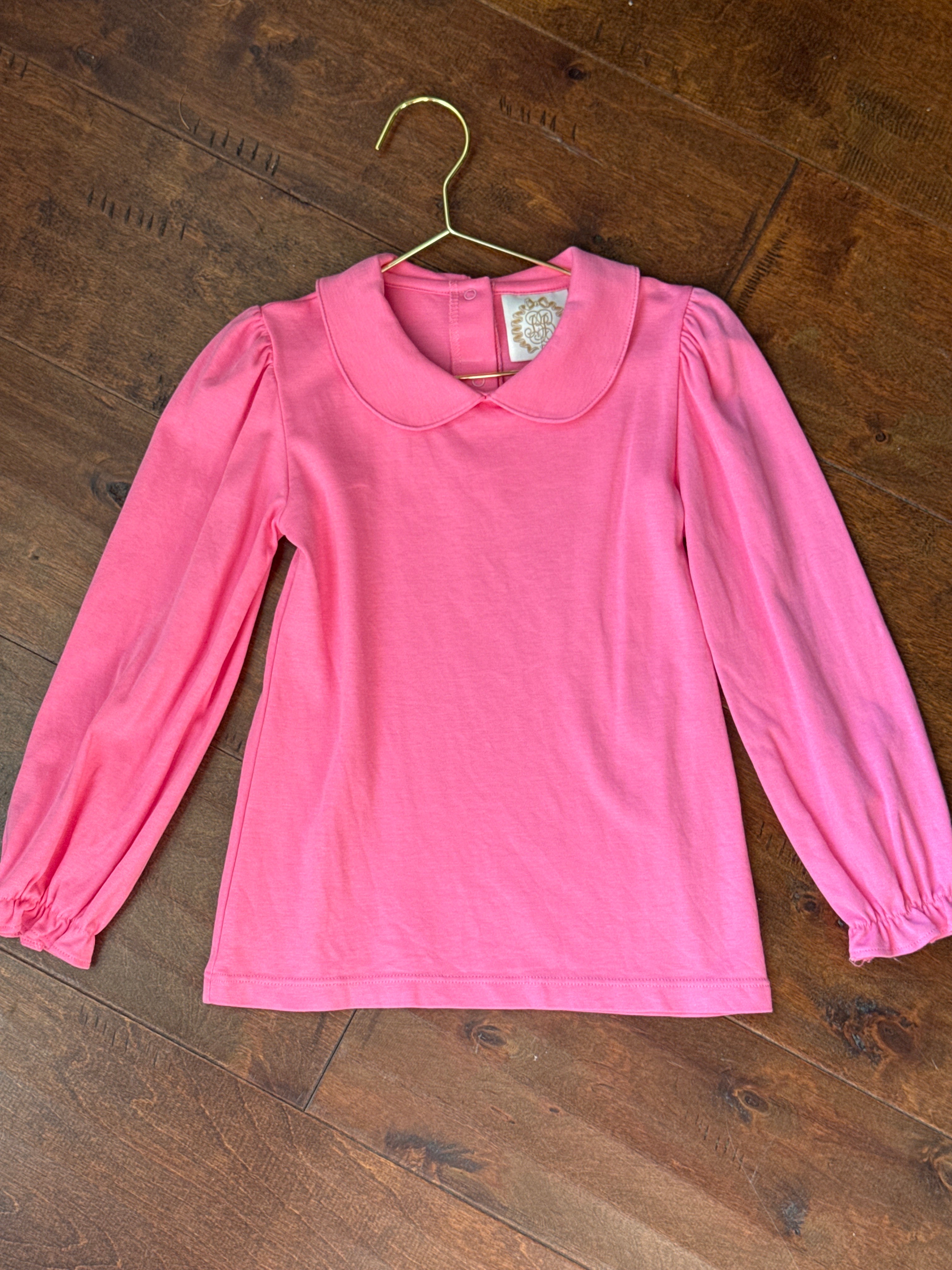 TBBC Ruffle Pink Ls Top 6