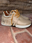 Shu Shop Pepa Sneaker Gold Size 8