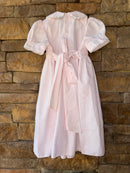 Feltman Brothers Pink Smocked Tie Waist Dress 2T