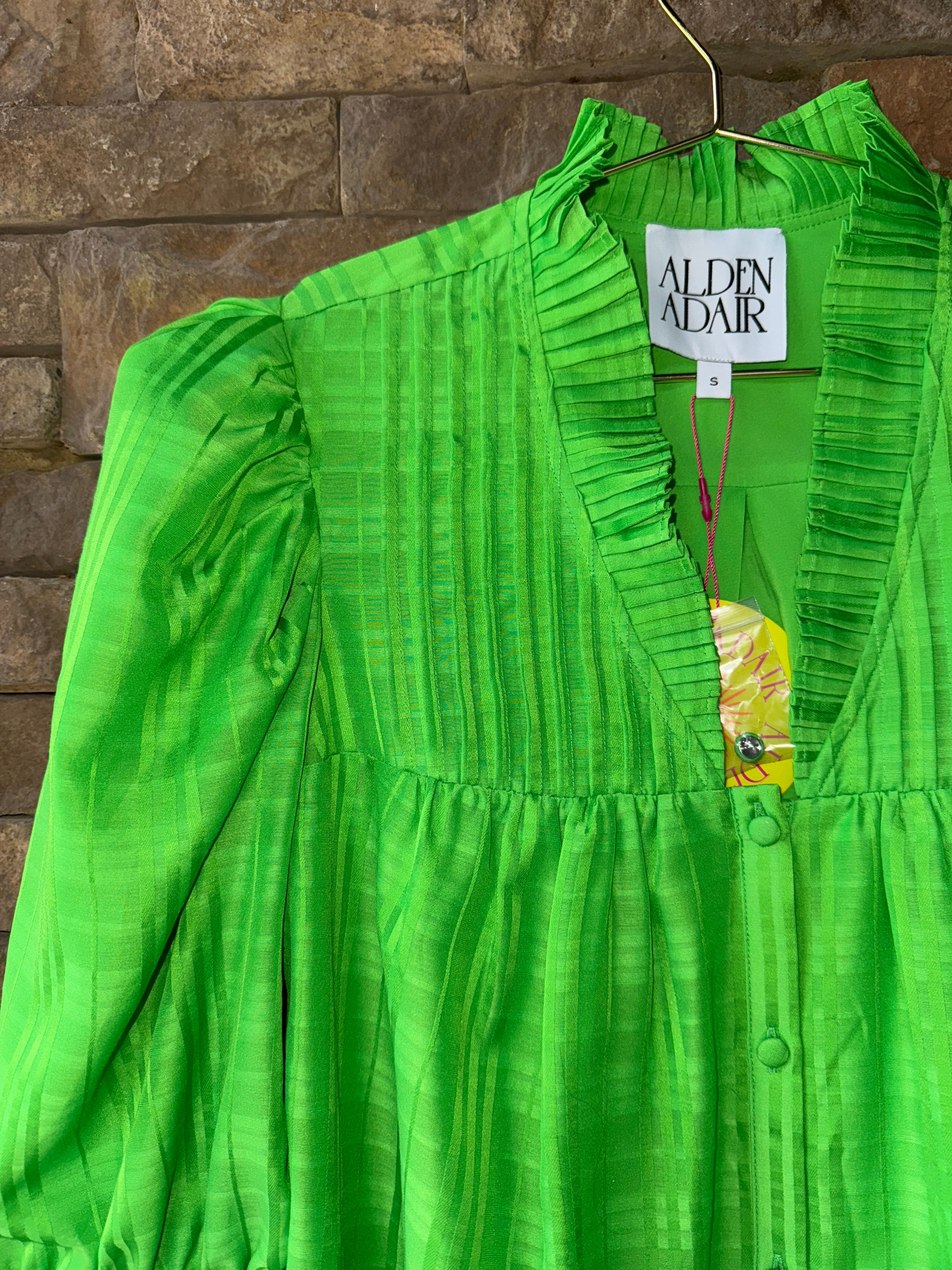 Alden Adair Abigail Dress Greenery S