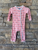 KicKee Pants Rainbow Ruffle PJs 6-9M