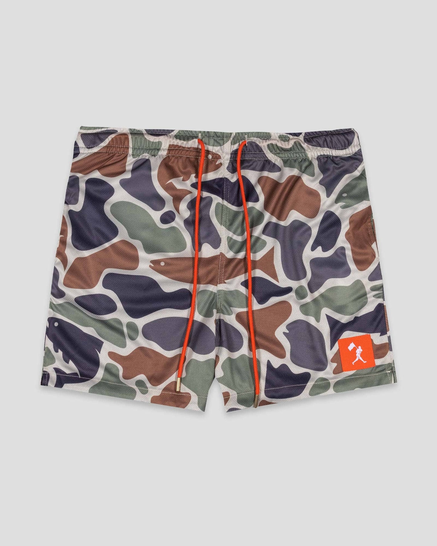 Fishing Club Angler Camo Diamond Air Mesh Shorts