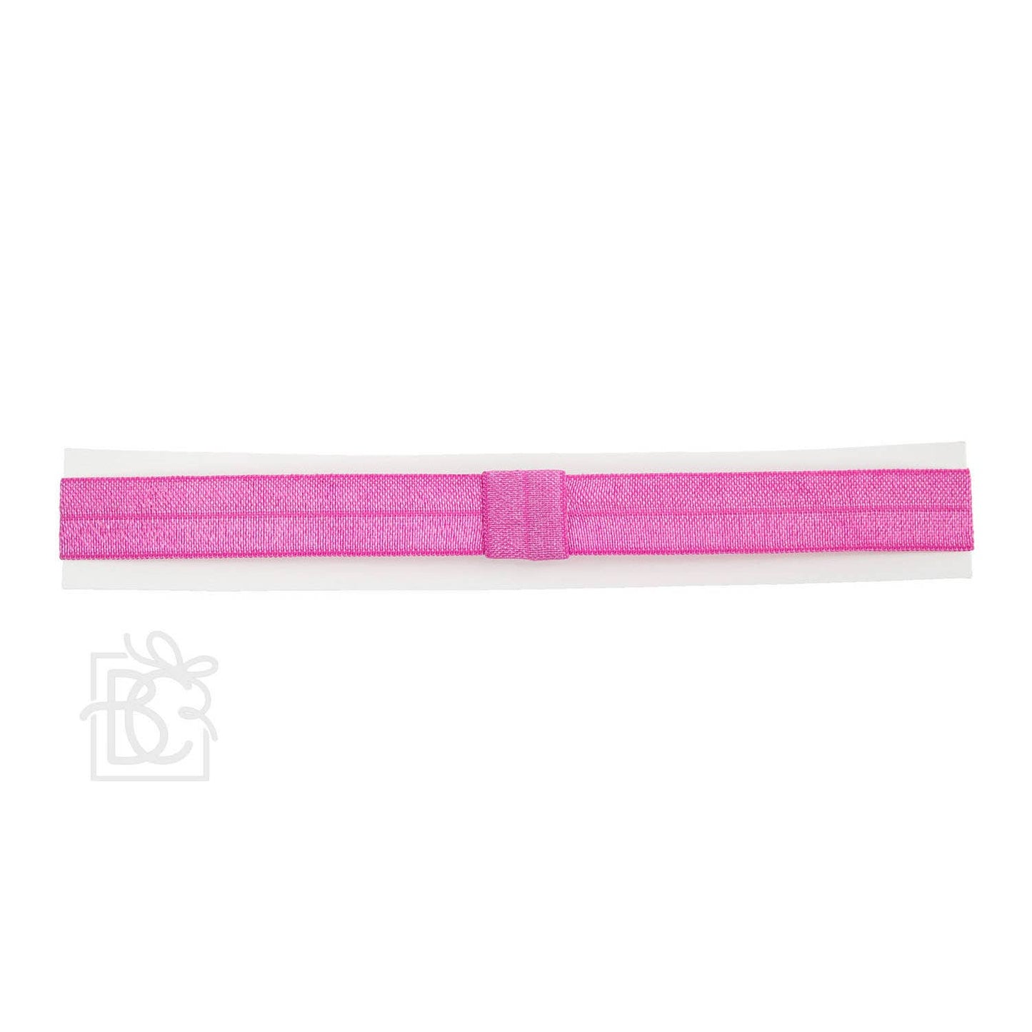 SKINNY ELASTIC HEADBAND: LT. PINK / 0-3 Months