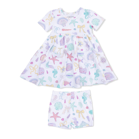 Beach Days - Twirly Dress with Cartwheel Short