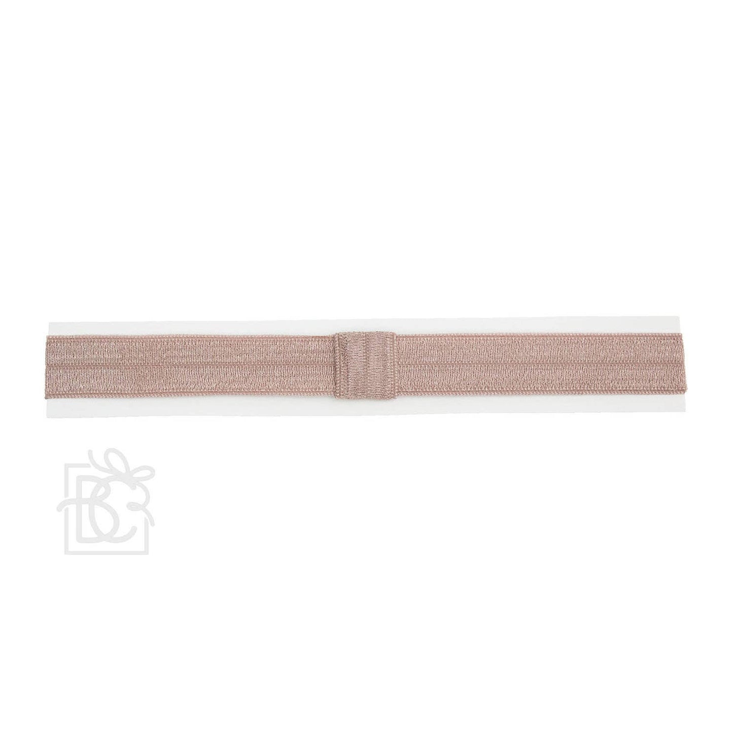 SKINNY ELASTIC HEADBAND: LT. PINK / 0-3 Months