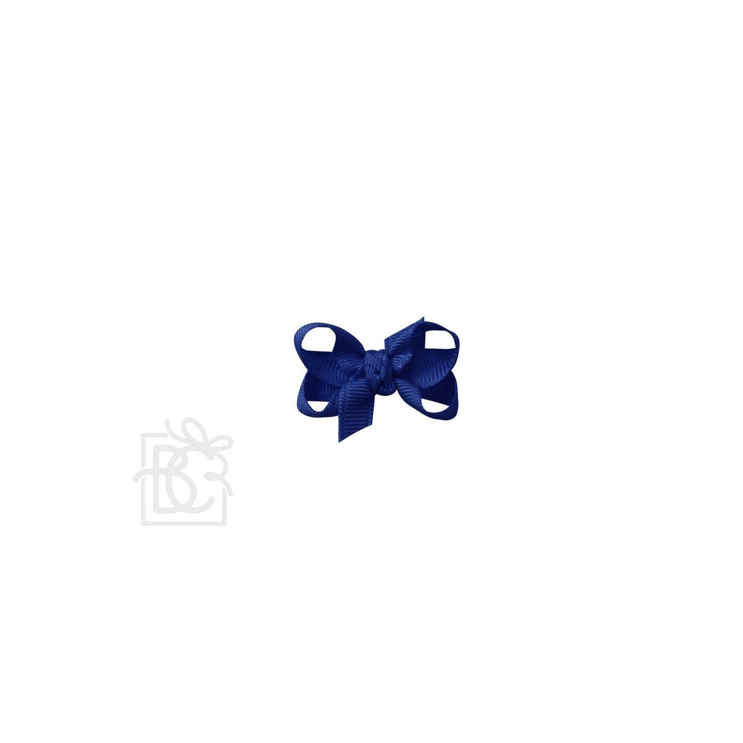 SIGNATURE GROSGRAIN BOW ON CLIP: 6.5" Jumbo - 2.25" Ribbon on Lg. Alligator Clip / MOSS