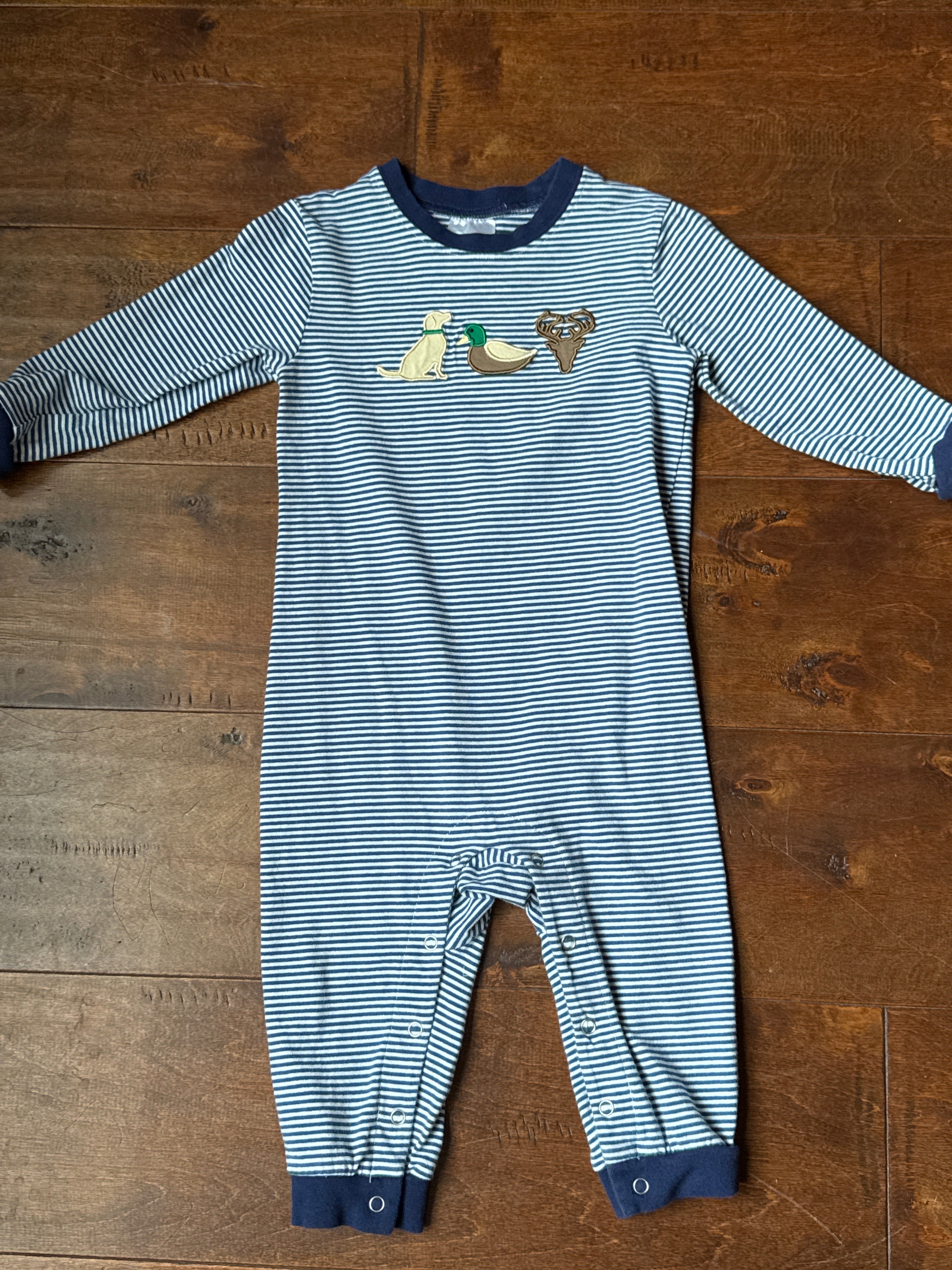 Stitchy Fish Striped Duck Deer Dog Longall 24M