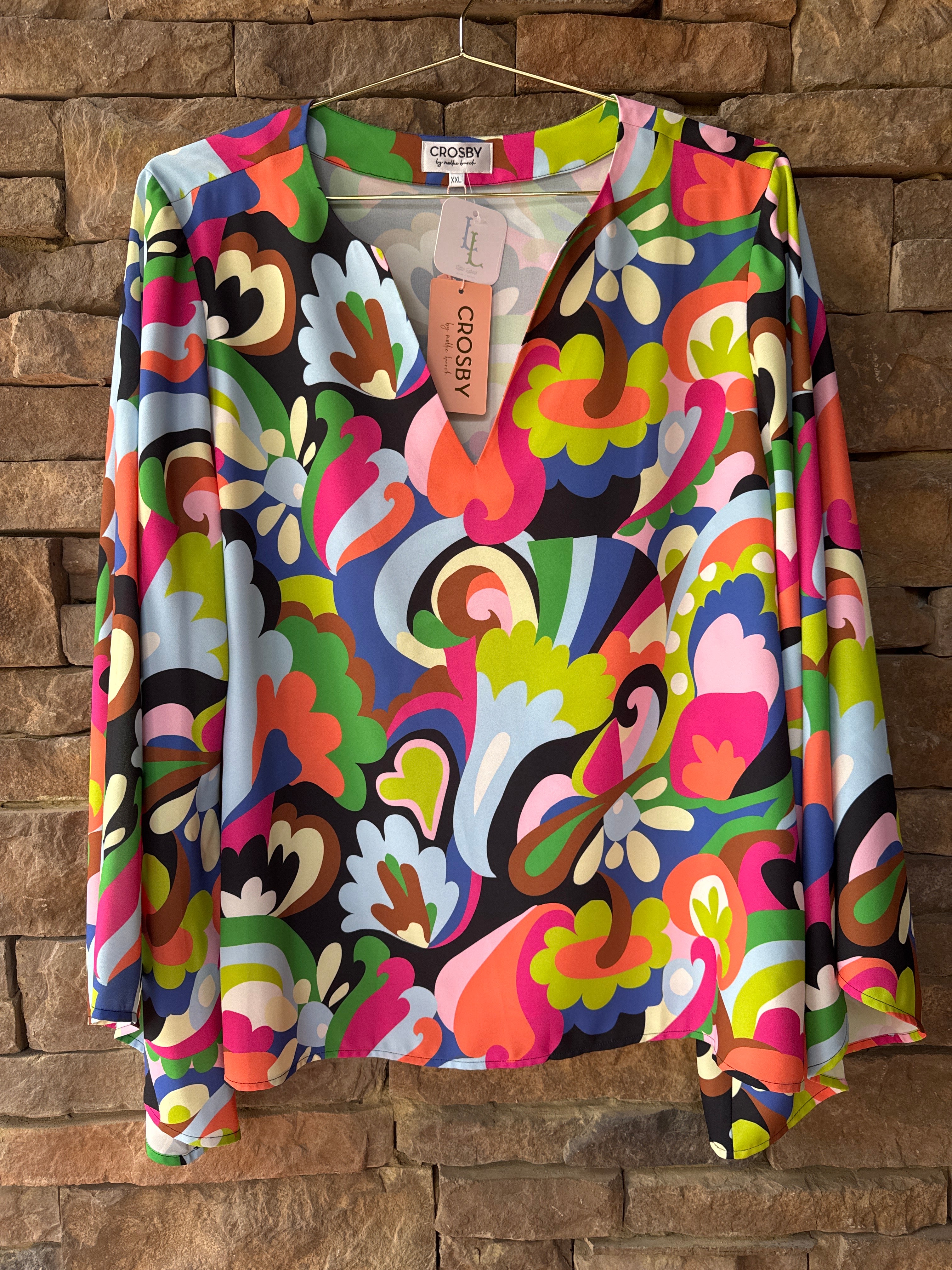Crosby Mara Paint the Town Top XXL