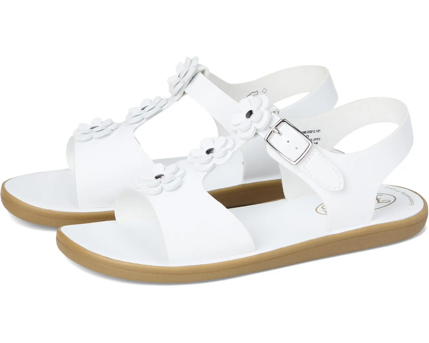 Footmates Eco-Jasmine White Sandals