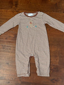 Little English Dog Applique Romper 18M