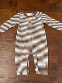 Little English Dog Applique Romper 18M