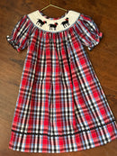 Plaid Lab Smocked Dress 5