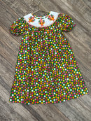 Petite Palace Turkey Smocked Dress 3T