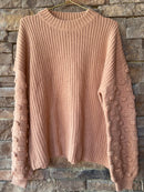 &Merci Camel Ls Sweater L