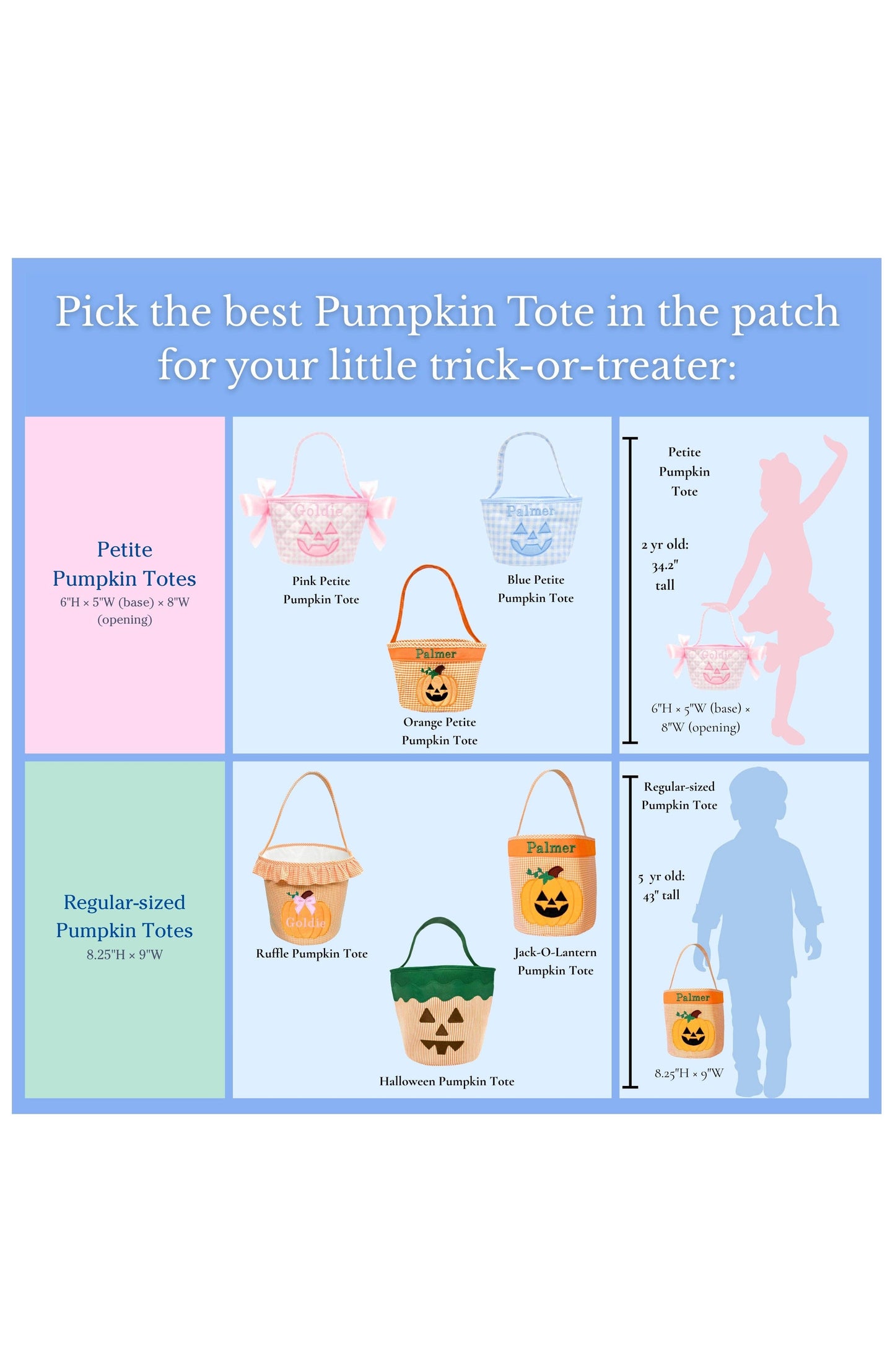 Petite Pumpkin Tote: Pink