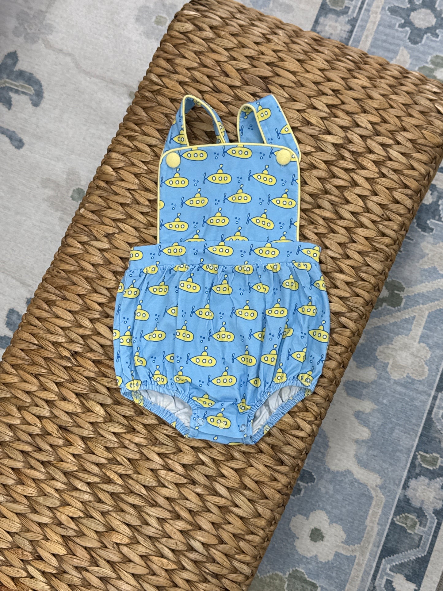 Stitchy Fish Submarine Sunsuit 18m