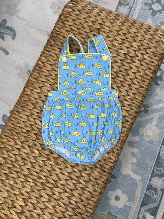 Stitchy Fish Submarine Sunsuit 18m