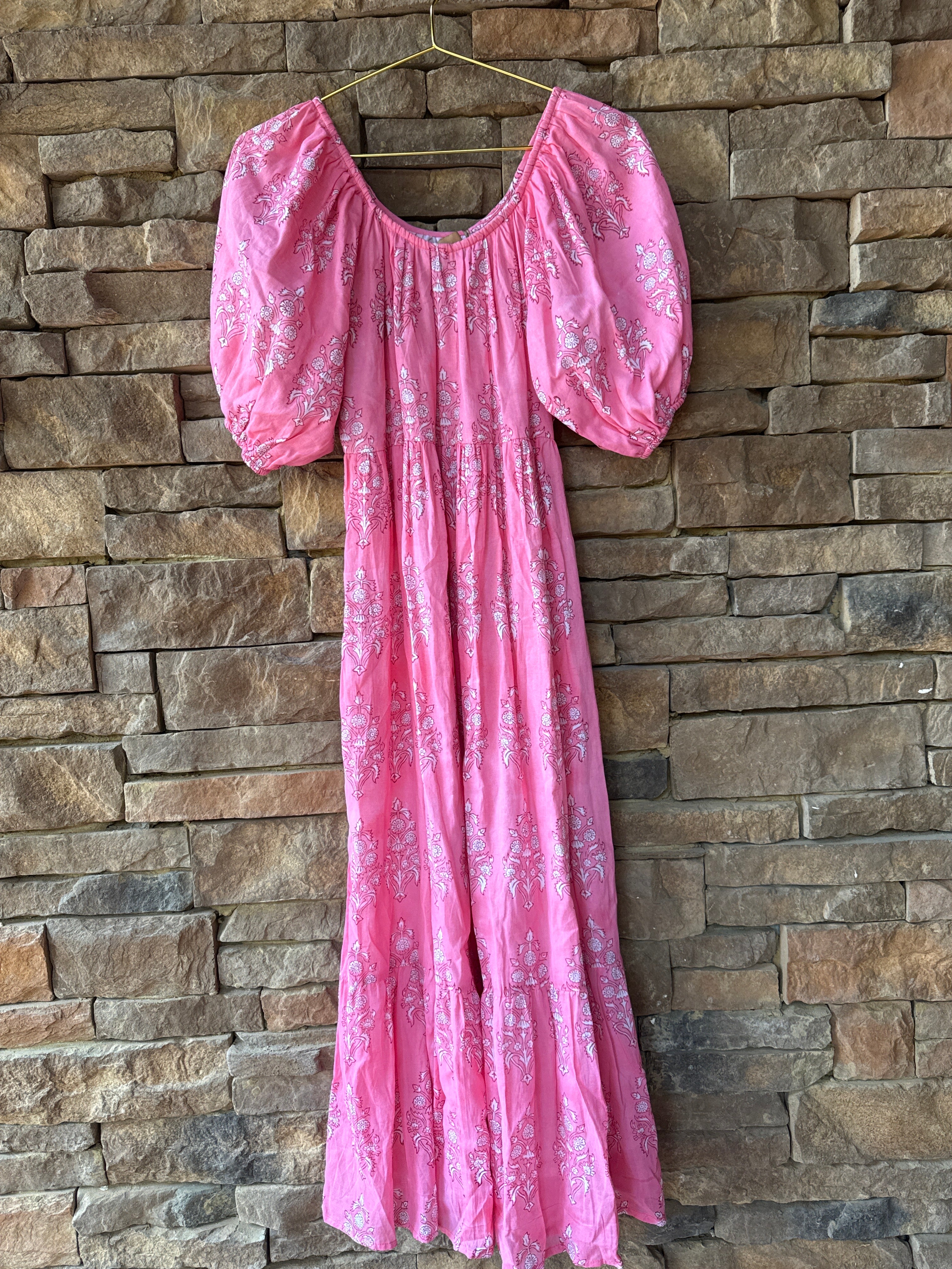 Clara The Label Maxi Pink Dress M