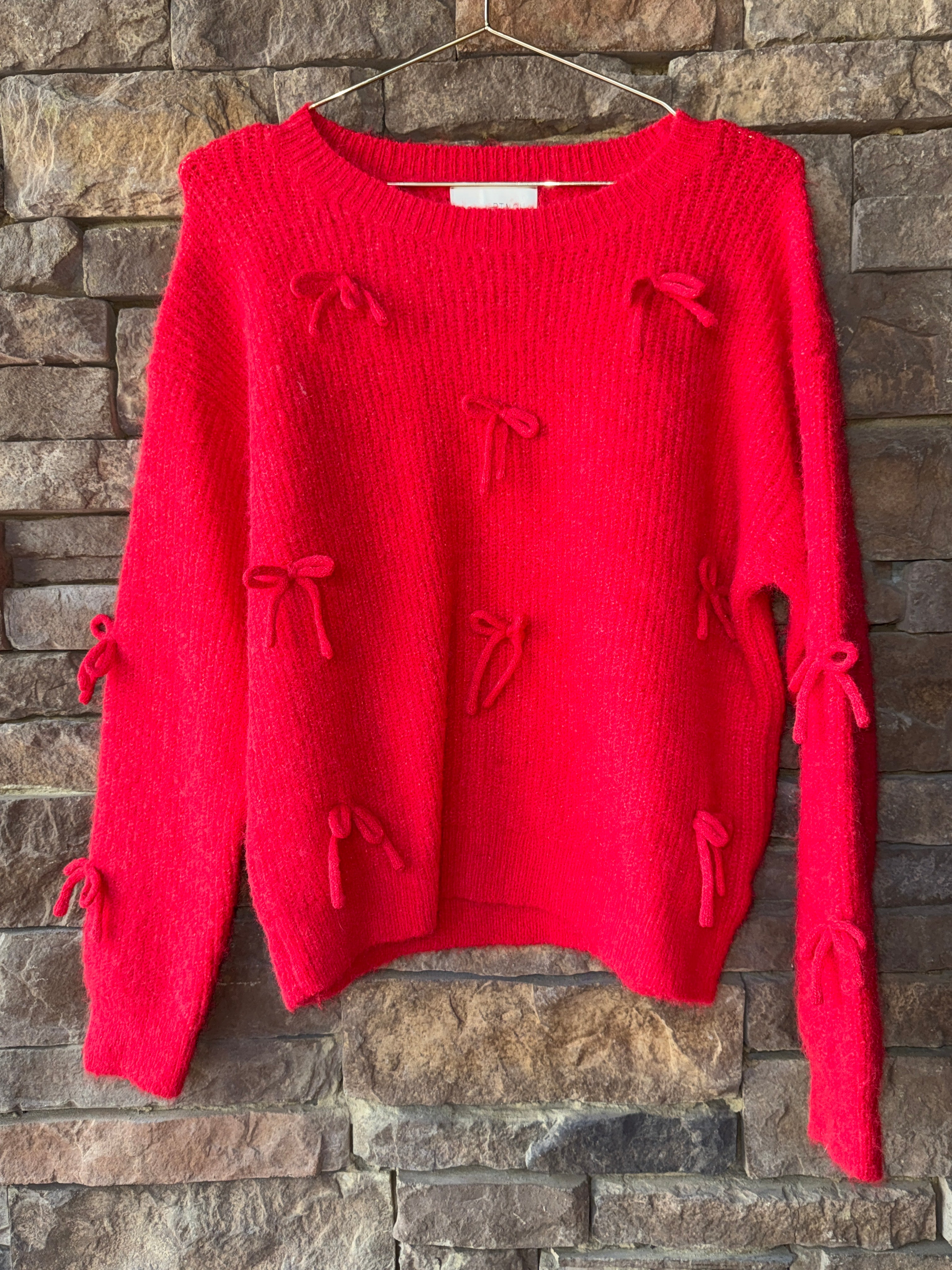 Pinch Bow Sweater S