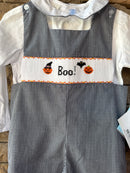 VIve La Fete Smocked Boo Longall 2T