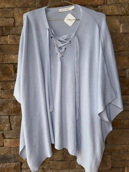 Bishop + Young Lace Front Sweater M