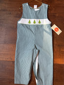Southern Sunshine Smocked Tree Longall 3T