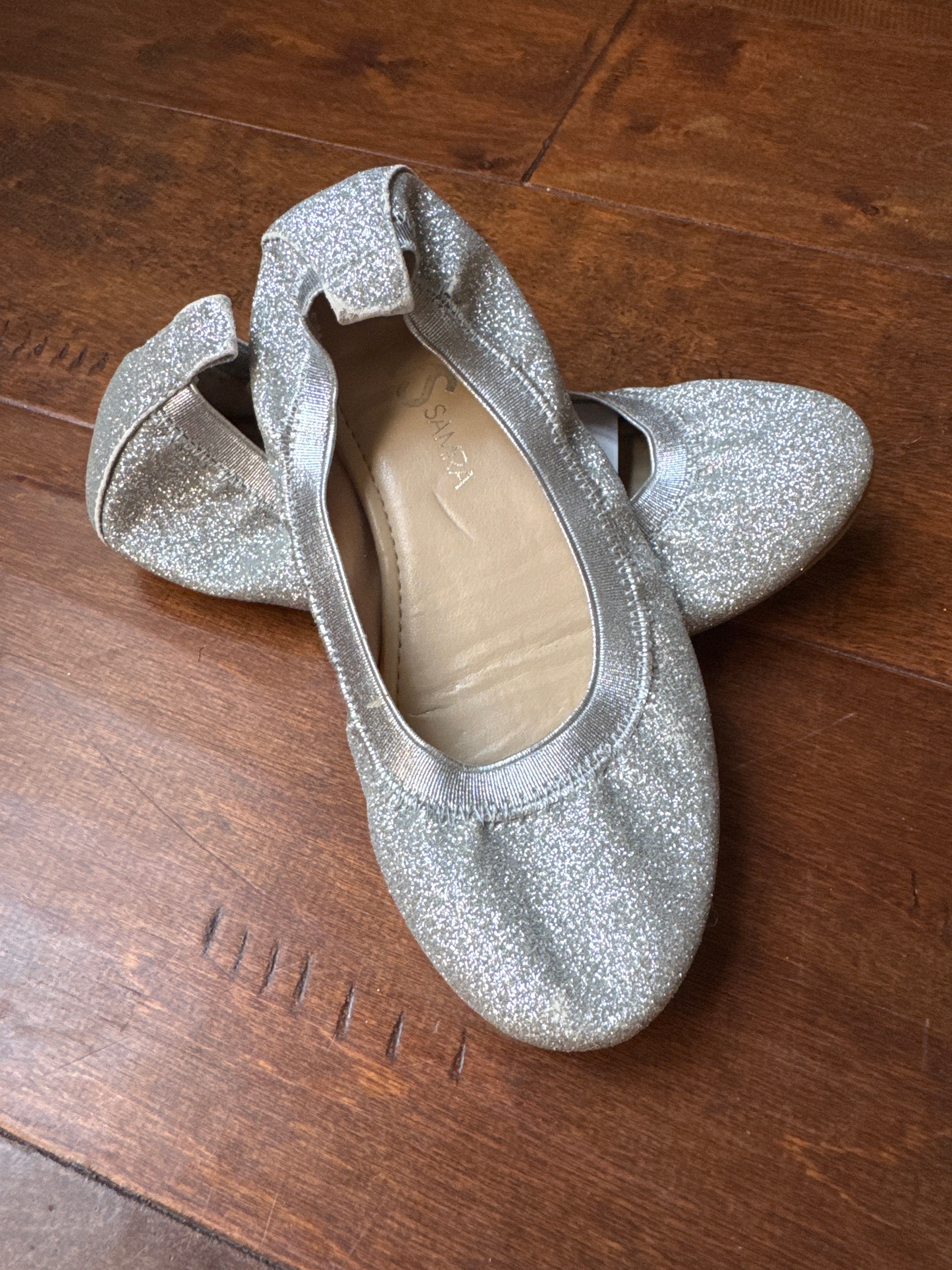 Glitter Flat Shoe 13C