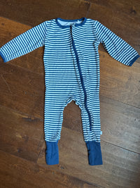 Dreamland Striped Pjs 6-9M