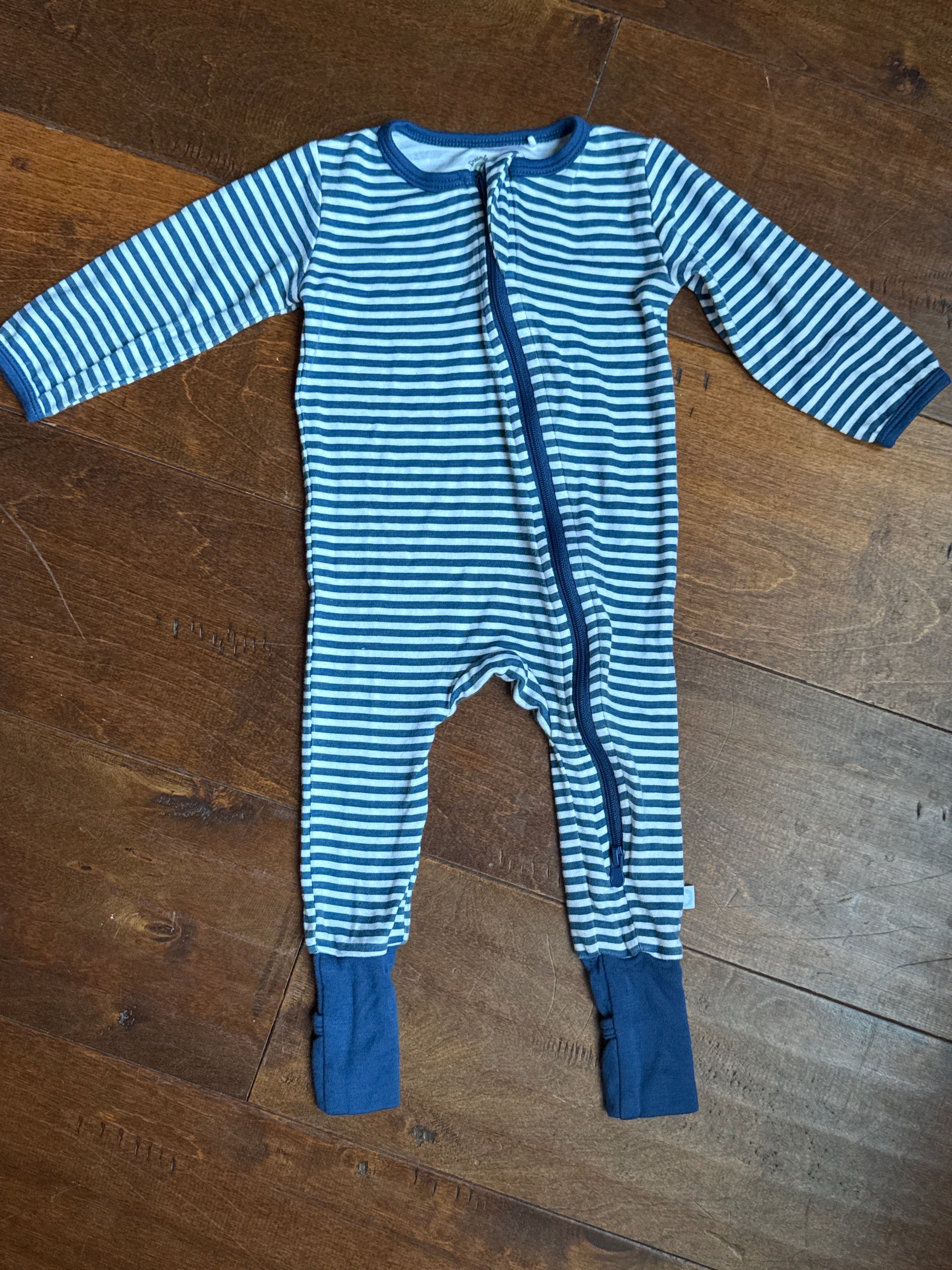 Dreamland Striped Pjs 6-9M