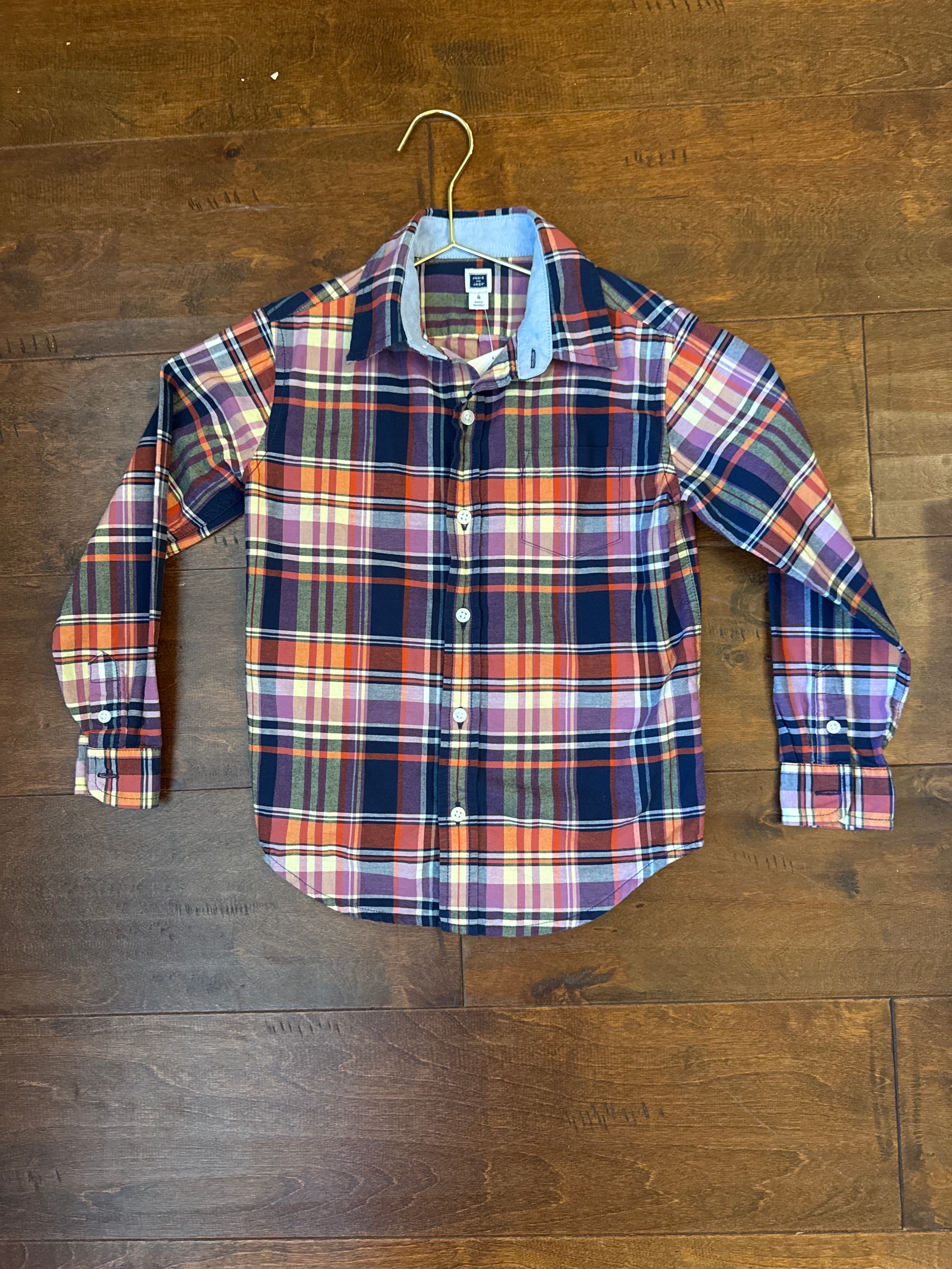 Janie and Jack LS Fall Polo 5