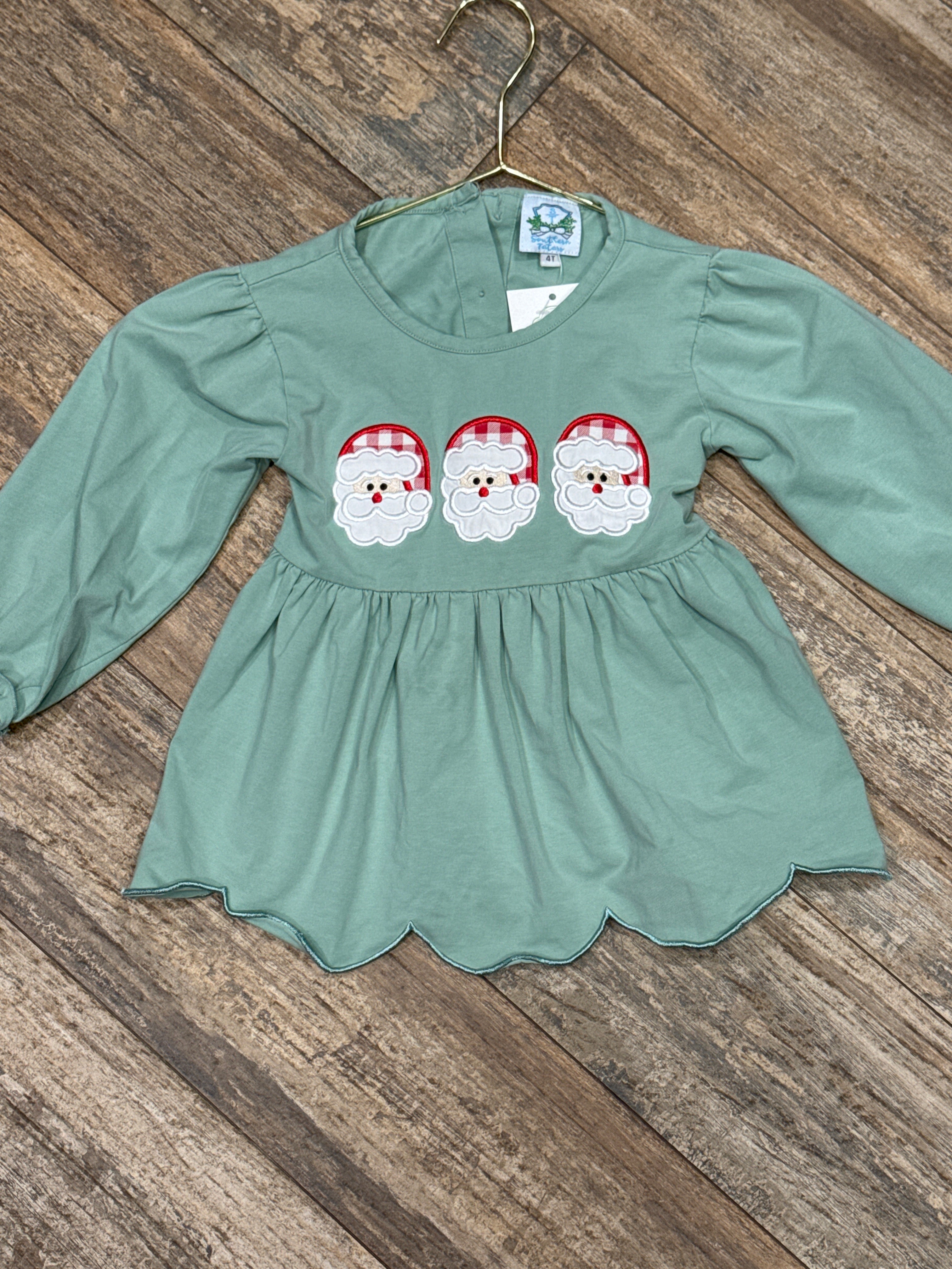 Southern Tater Santa Top 4T