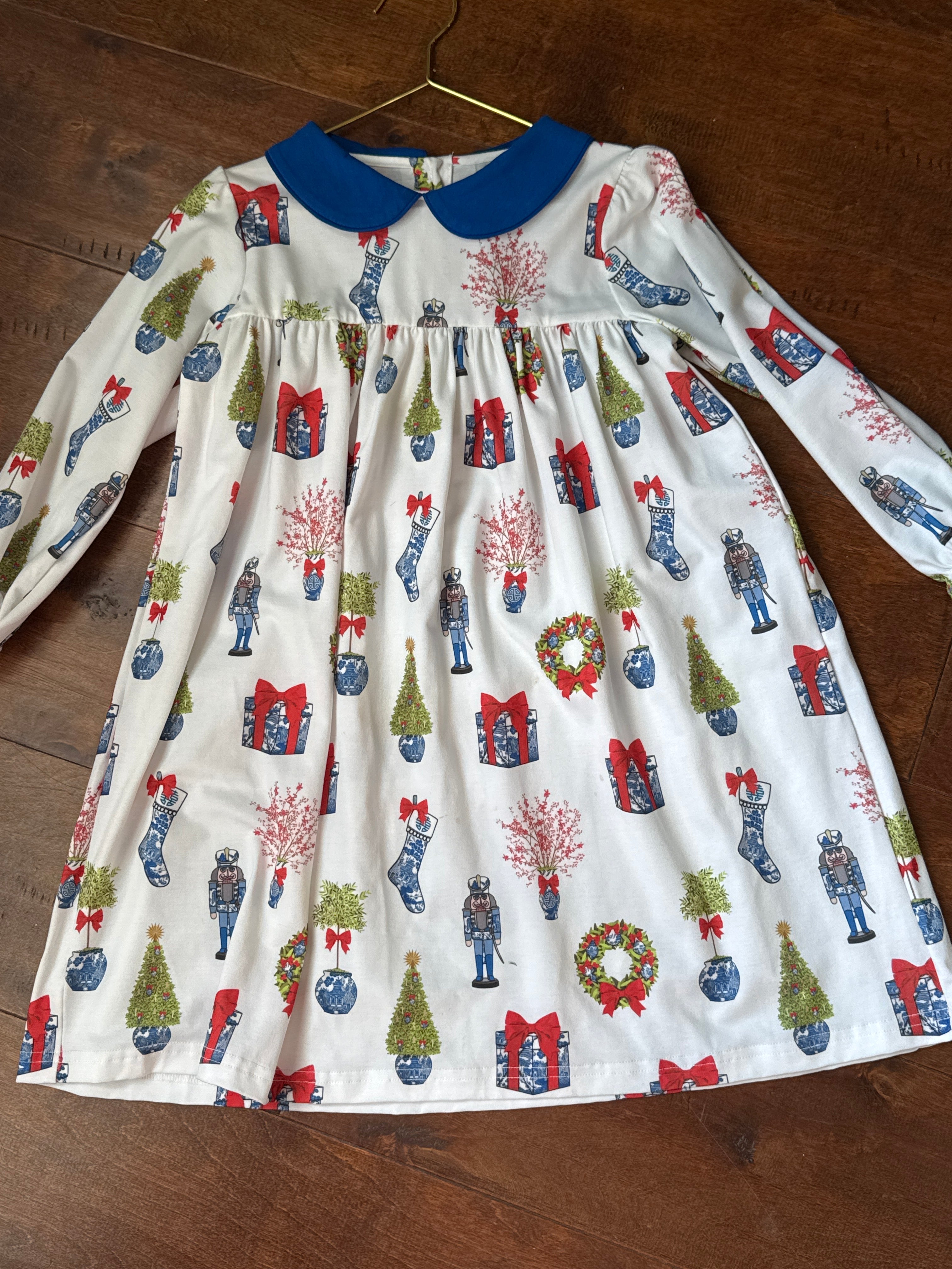 Classic Southern Smocks Holiday Dress 5