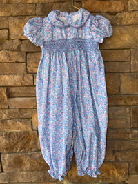 James & Lottie Floral Smocked Longall 2T