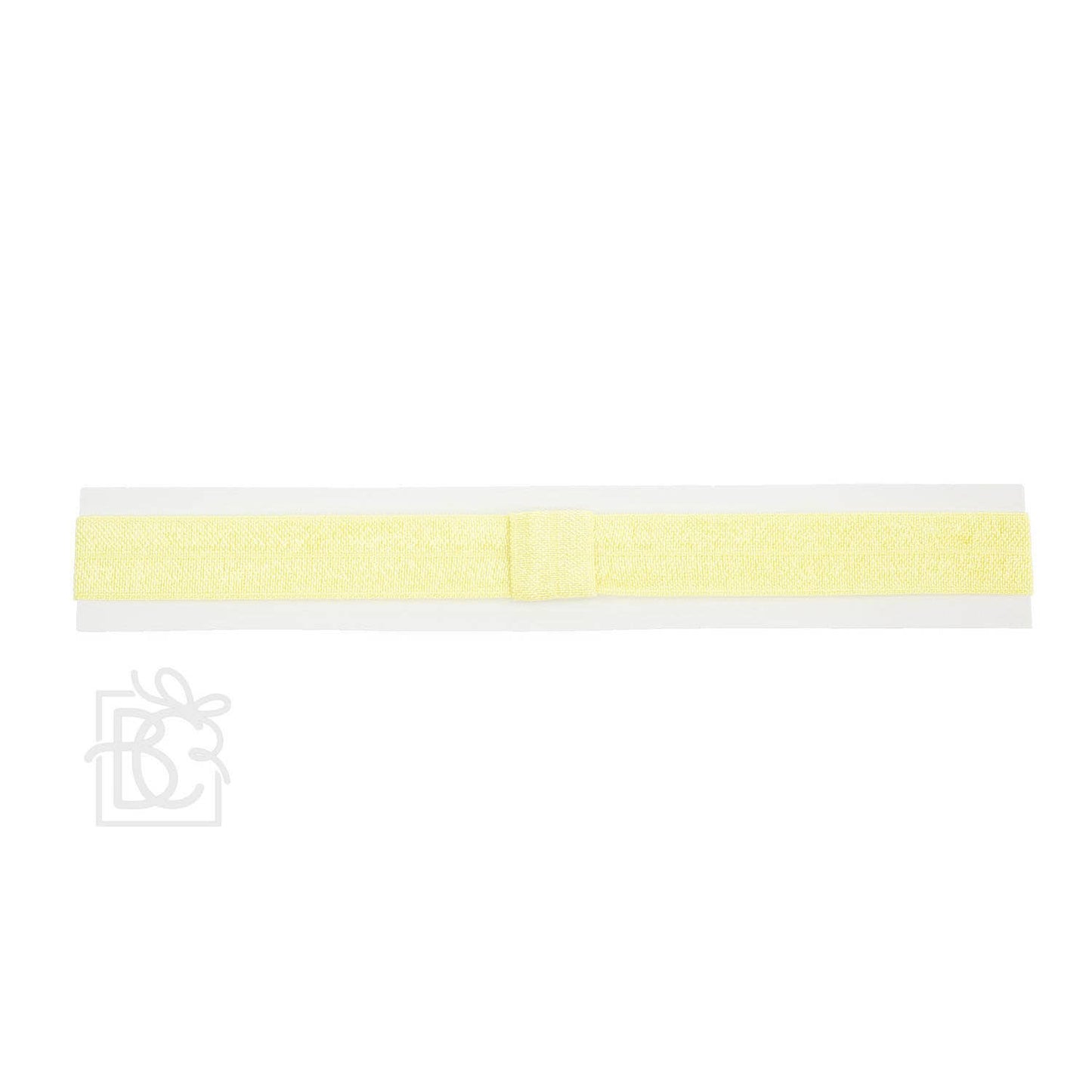 SKINNY ELASTIC HEADBAND: WHITE / 0-3 Months