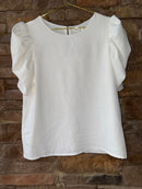 TCEC Step It Up Puff Short Sleeve Top L