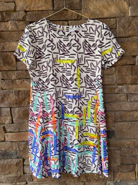 Amanda Uprichard Geometric Mini Dress S