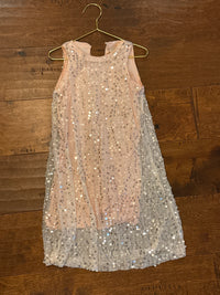 Hayden Girls Sequin Dress Sleeveless S (6/7)