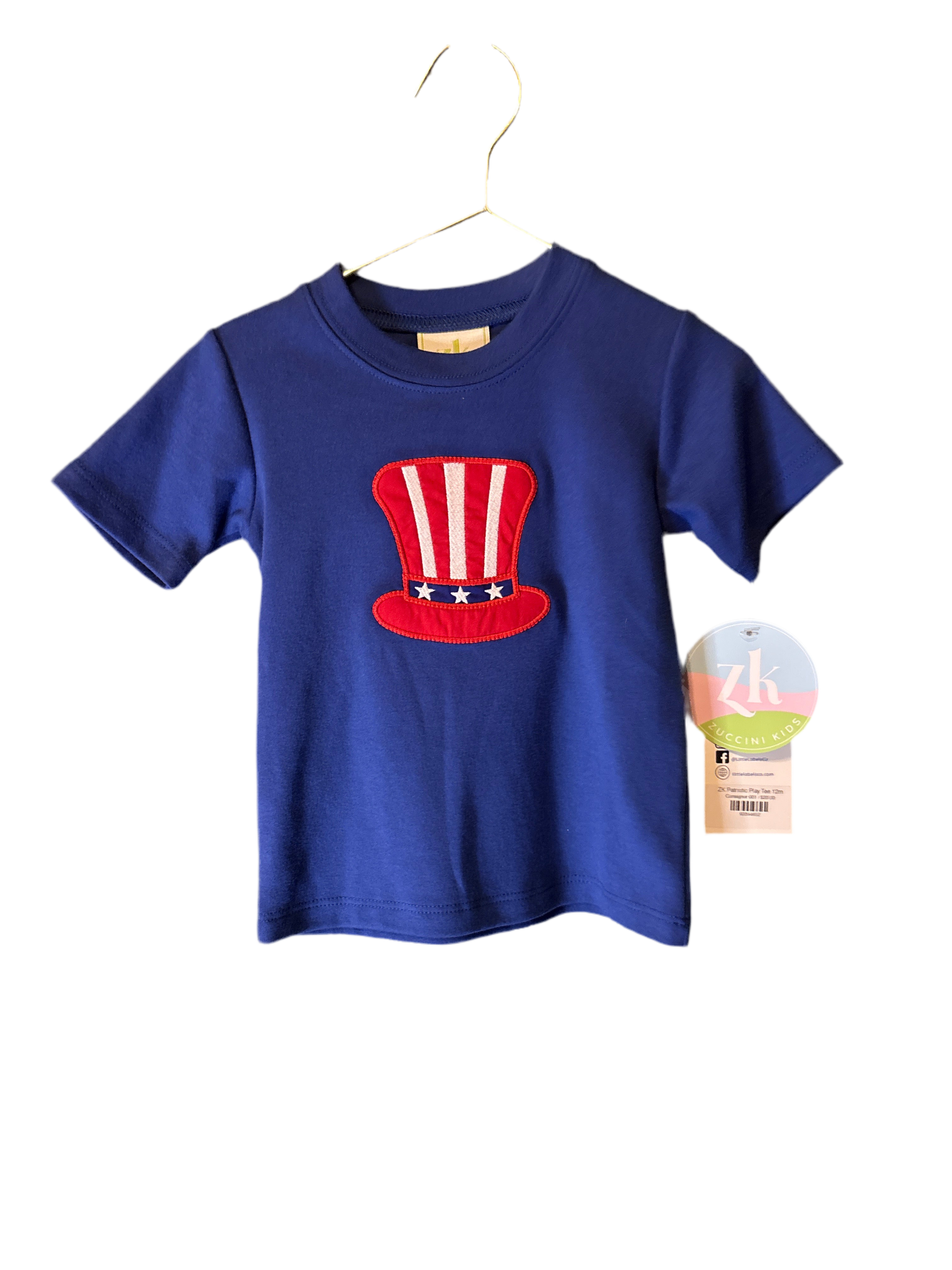 ZK Patriotic Play Tee 12m