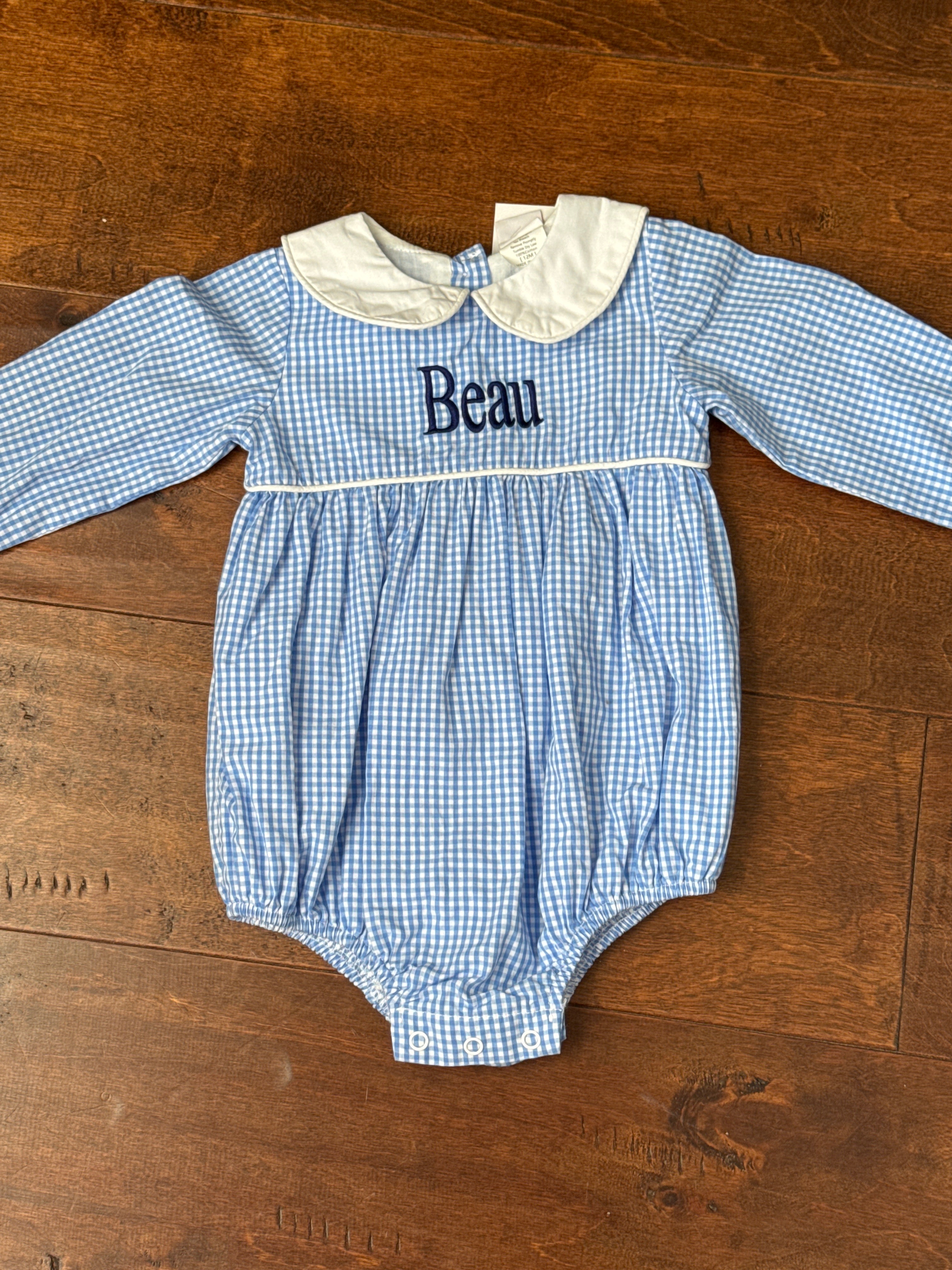 Stitchy Fish Beau Bubble 12M