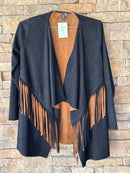 Ravel Fringe Hide Cardigan S