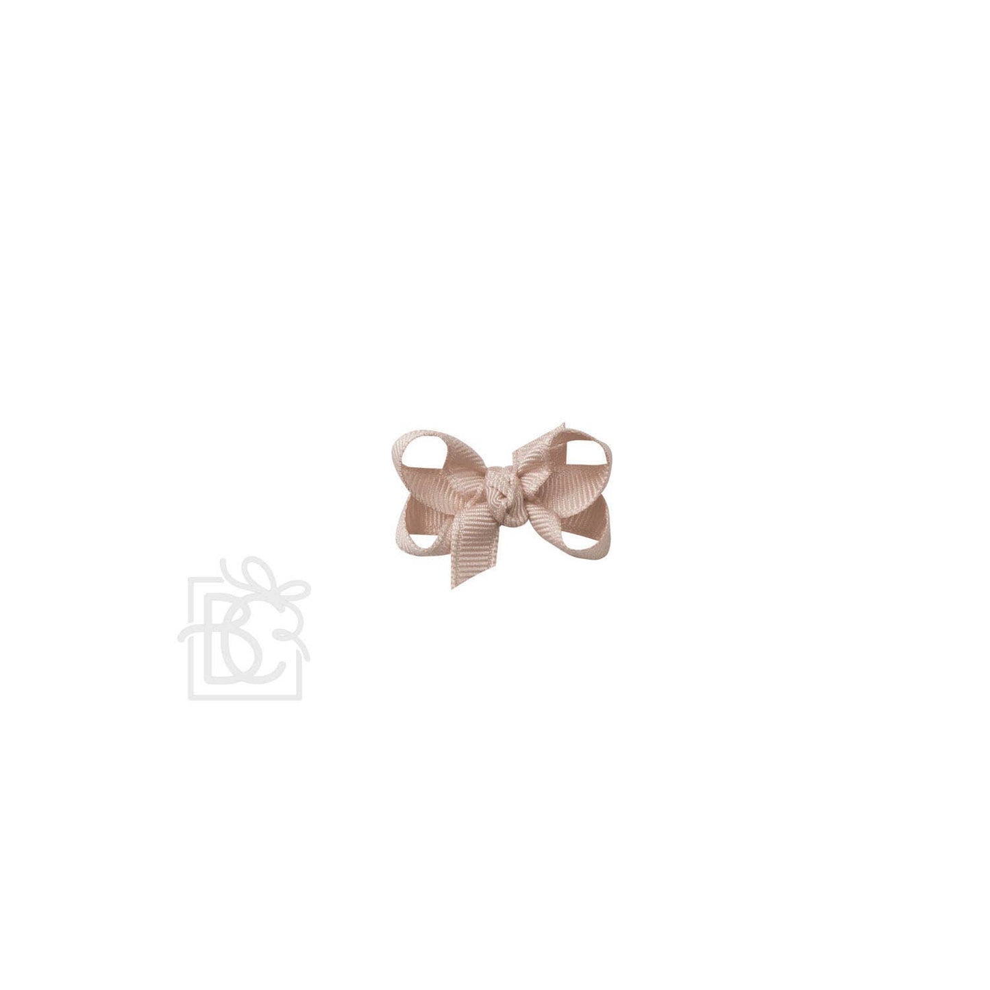 SIGNATURE GROSGRAIN BOW ON CLIP: 4.5" Large - 1.5" Ribbon on Alligator Clip / MANDARINE ORANGE