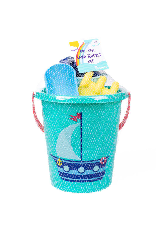 Toysmith 6-Piece Set Ship Sand Bucket Set
