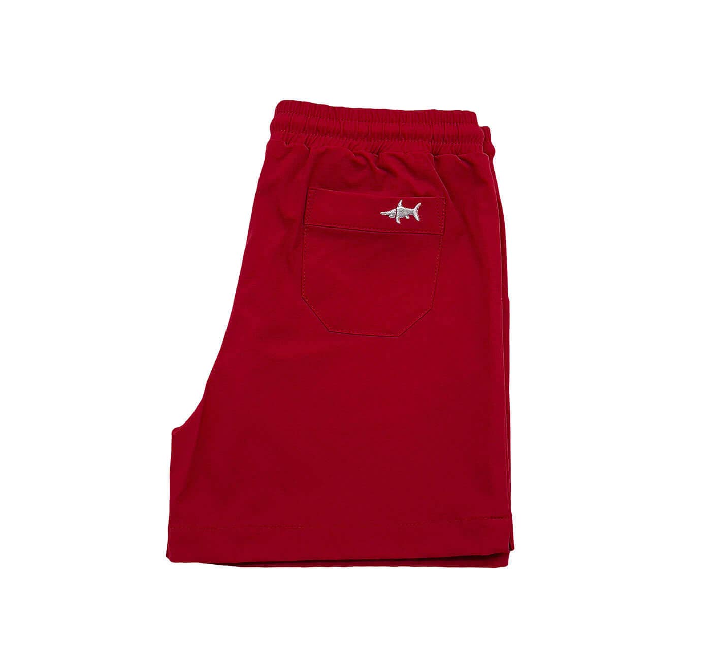 Boys Topsail Performance Shorts –Red
