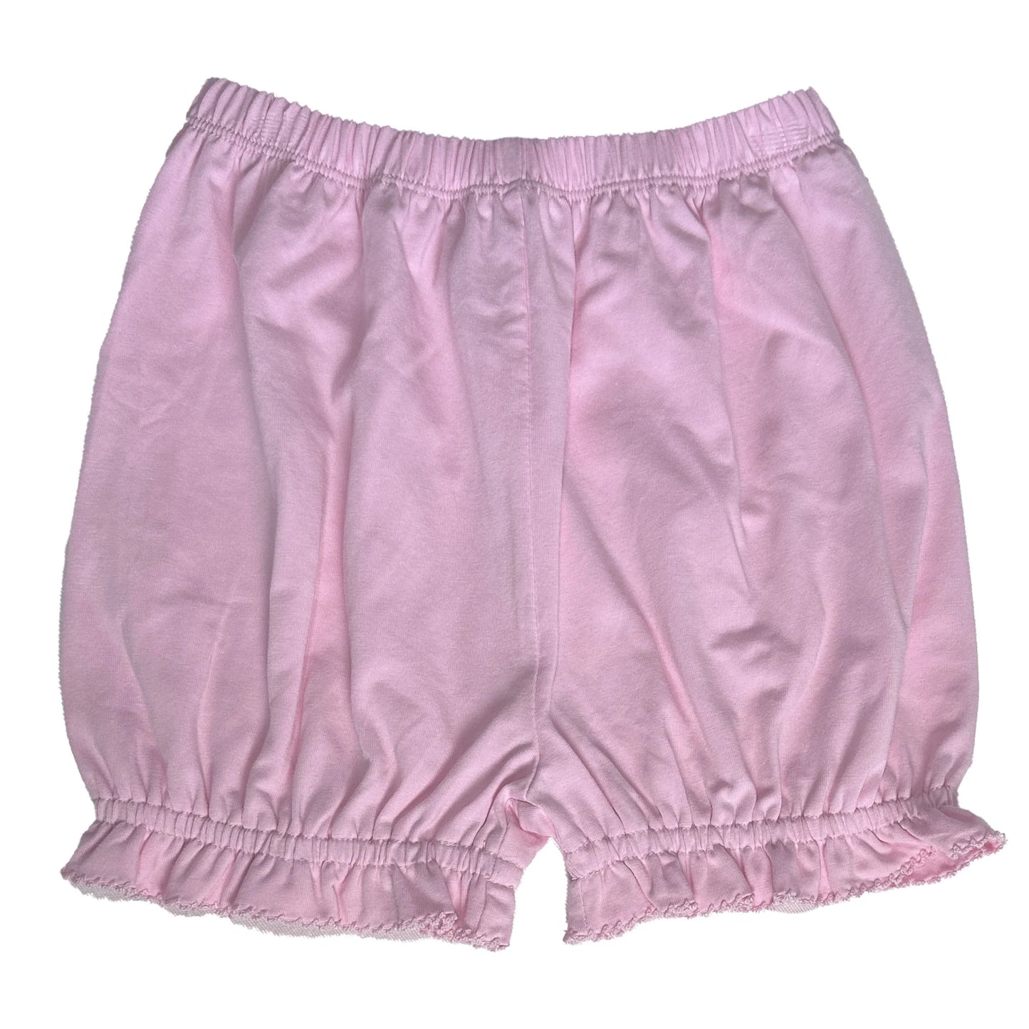 Pink Crochet-Edge Bloomers
