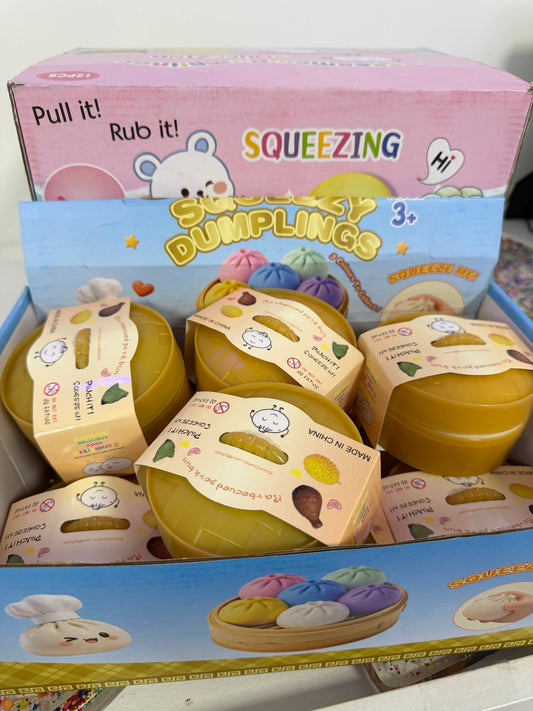 Surprise Squishy Glitter Dumpling