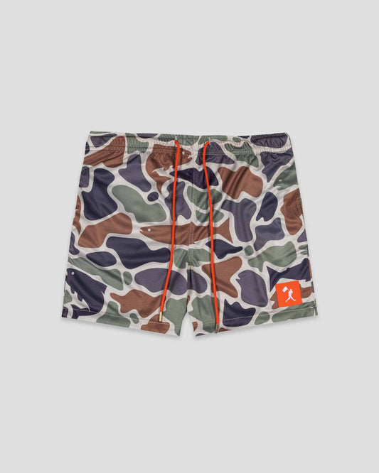 Fishing Club Angler Camo Diamond Air Mesh Shorts