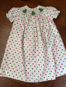 This & That Smocked Christmas Dress 3T
