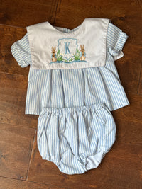Busy Bee Smocks Diaper Set "K" 18M