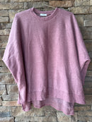 Cherish Mauve Sweater L